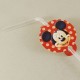 Mickey Mouse Resimli Şeffaf Körüklü Parti Pipeti