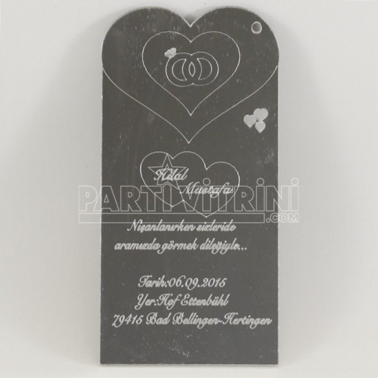 Pleksi Ayna Davetiye Modeli 5