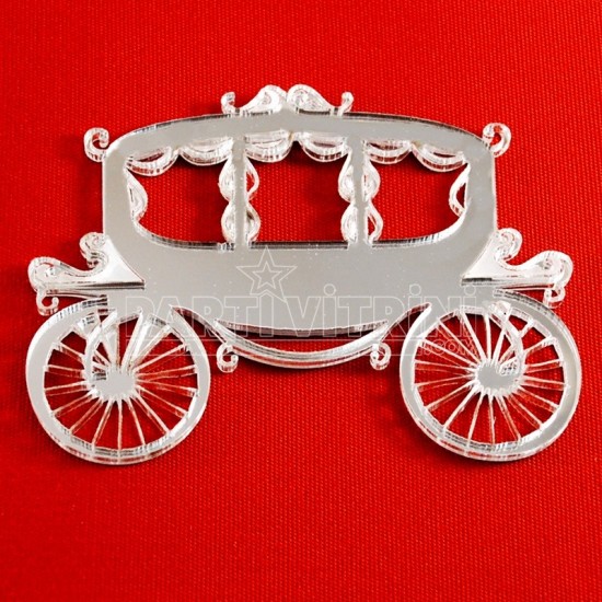 At Arabası Şeklinde Pleksi Ayna