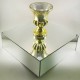 Ayna Stand Vazo Altlığı Cam Ayna 30x30x10 Cm