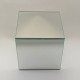 Küp Ayna Stand Vazo Altlığı Cam Ayna 15x15x15 Cm