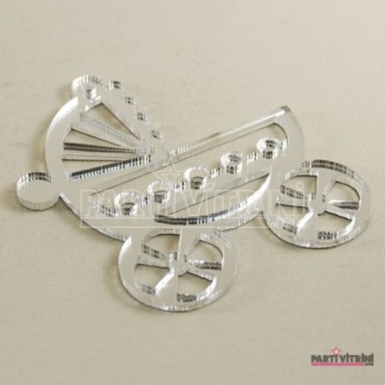 Bebek Arabası Şeklinde Pleksi Ayna