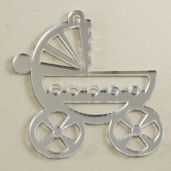 Bebek Arabası Şeklinde Pleksi Ayna