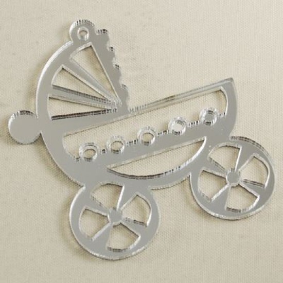 Bebek Arabası Şeklinde Pleksi Ayna