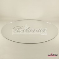 Kapı Süsü İsim Yazılabilen Oval Pleksi Ayna