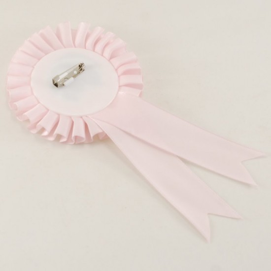 Gelinin Kankası Pembe Saten Kumaş Parti Rozeti