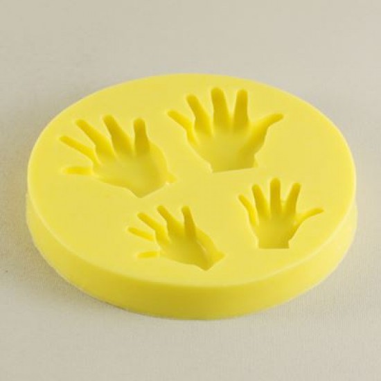 2 Boy El Figürlü Silikon Kokulu Taş Ve Sabun Kalıbı