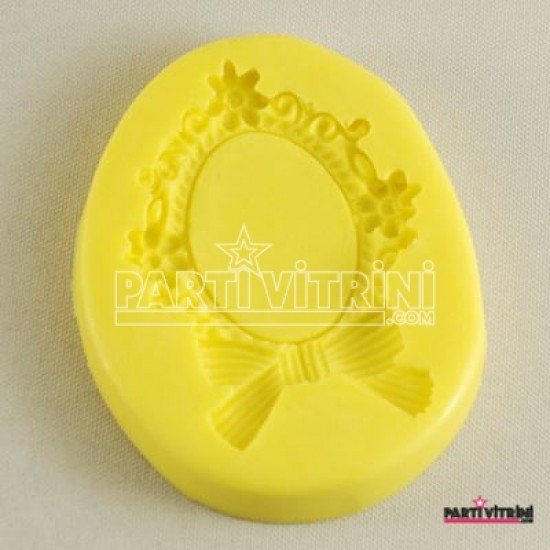 Altı Fiyonklu Resim Çerçevesi Figürlü Silikon Kokulu Taş Ve Sabun Kalıbı