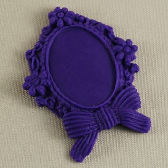 Altı Fiyonklu Resim Çerçevesi Figürlü Silikon Kokulu Taş Ve Sabun Kalıbı