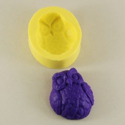 Baykuş Figürlü Silikon Kokulu Taş Ve Sabun Kalıbı