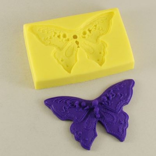 Büyük Kanatlı Kelebek Figürlü Silikon Kokulu Taş Ve Sabun Kalıbı