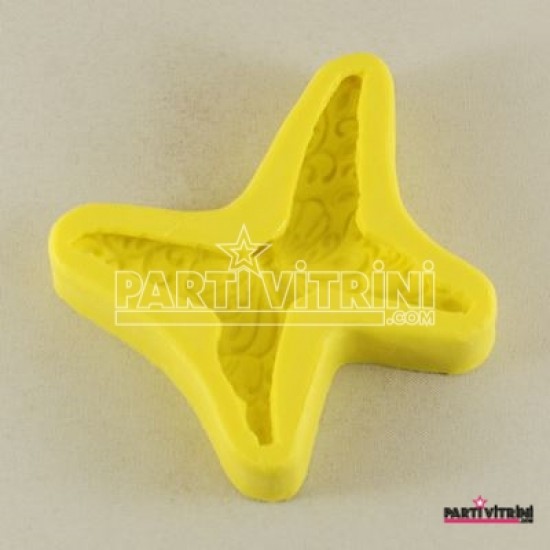 Desenli Kelebek Figürlü Silikon Kokulu Taş Ve Sabun Kalıbı