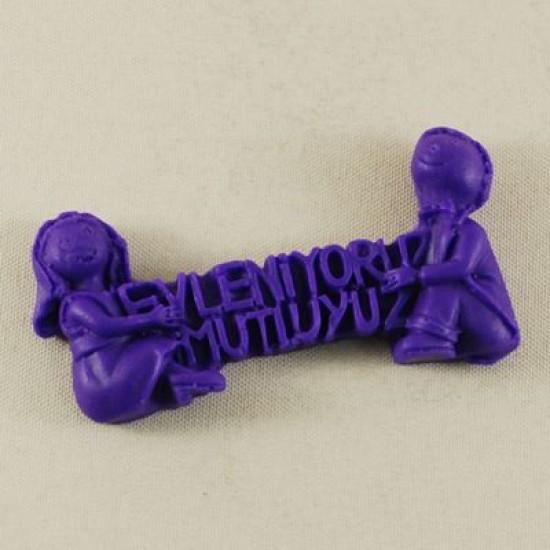 Evleniyoruz Mutluyuz Figürlü Silikon Kokulu Taş Ve Sabun Kalıbı