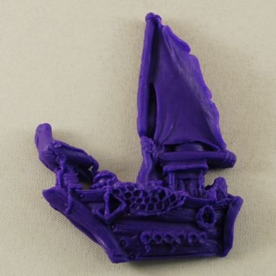 Yelkenli Korsan Gemisi Figürlü Silikon Kokulu Taş Ve Sabun Kalıbı