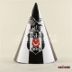 Beşiktaş Siyah Beyaz Mini Boy Karton Şapka 6 Adet