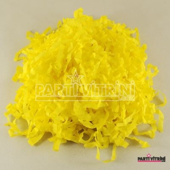 Sarı Krapon Kağıdı Kutu İçi Süsleme 15 Gr