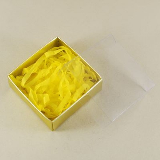 Sarı Krapon Kağıdı Kutu İçi Süsleme 15 Gr