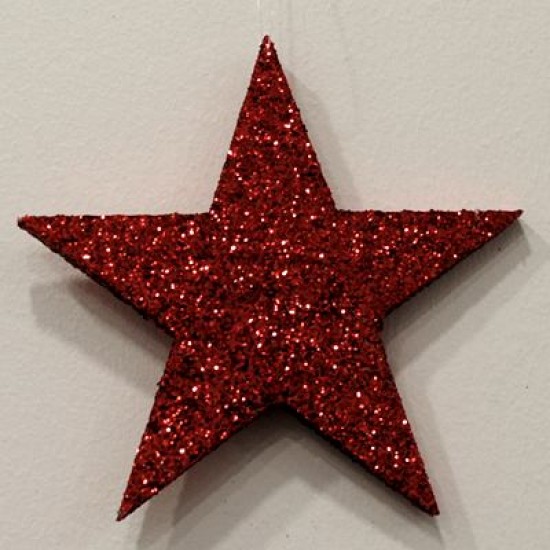 Kırmızı Yıldız Strafor 24 cm 3 Adet