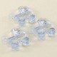 Şeffaf Akrilik Mavi Bebek Arabası 3.5Cm X 3Cm 50 Adet