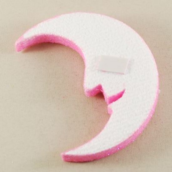 Strafor Simli Pembe Aydede 10 Cm