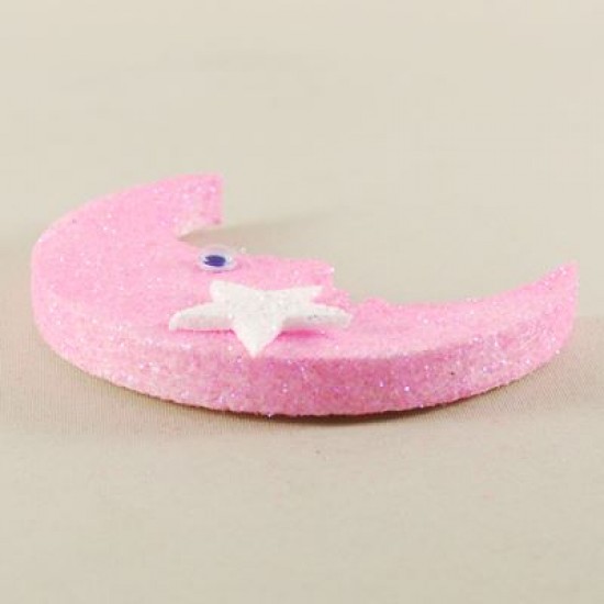 Strafor Simli Pembe Aydede 10 Cm