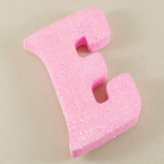 Strafor Simli Pembe Harfler 10 Cm (adet 2.90 TL)