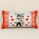 Evlendik Gelin Damat Minik Kumaş Yastık 10x4x3 Cm