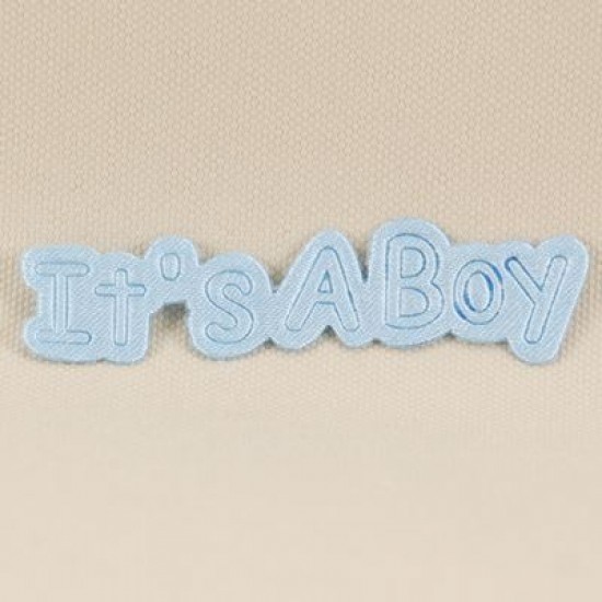 it's a Boy Yazısı Mavi 100 Lü Paket 5 Cm