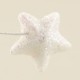 Simli Beyaz Küçük Yıldız Sunum Telleri 10 Adet