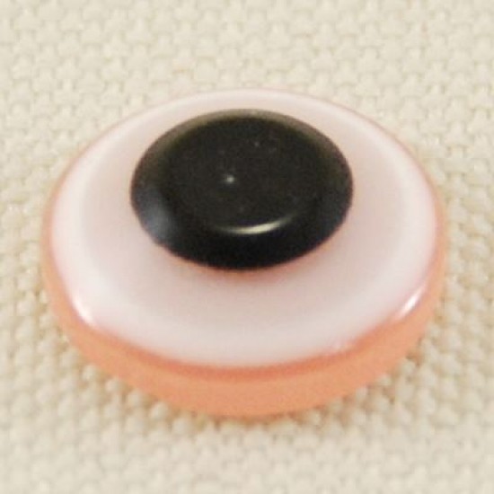 Nazar Boncuğu Plastik Pembe 1 cm 100 Adet