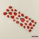 Uğur Böceği Silikon Sticker 29 Adet 1 cm X 2.5 cm
