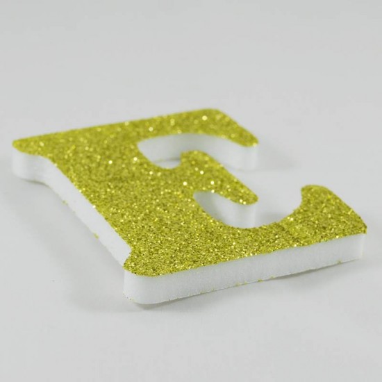 Strafor Simli Gold Harfler 10 Cm