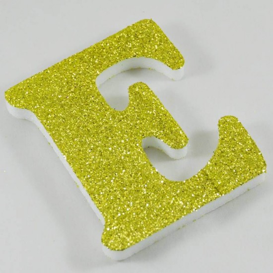 Strafor Simli Gold Harfler 10 Cm