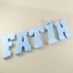 Strafor Simli Mavi Harfler 10 Cm (adet 2.90 TL)