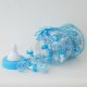 Dev Biberon İçinde 30 Biberon Şeklinde Mavi Bebek Şekeri Kutusu