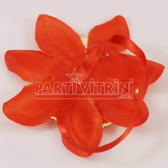 Elma Figürlü Mumlu Kına El Gülü 2 Adet Gold Renk