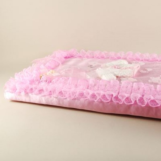 Pembe Kız Bebek Hırkalı Anı Defteri