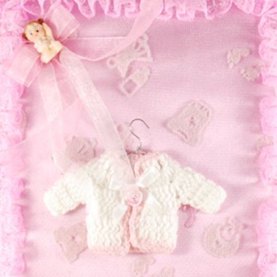 Pembe Kız Bebek Hırkalı Anı Defteri