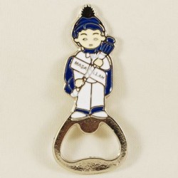 Sünnet Çocuğu Figürlü Şişe Açacağı Metal Süs