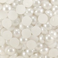 Yarım İnci Beyaz Renkli 10 mm. 100 Gram