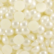 Yarım İnci Krem Renkli 10 mm. 100 Gram