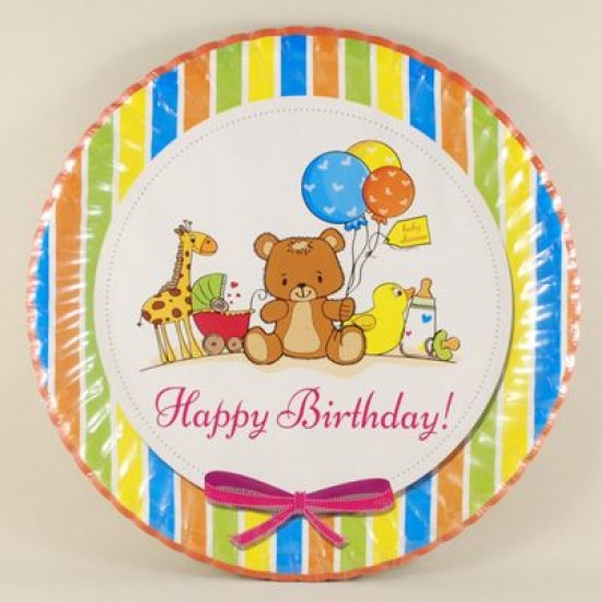 Happy Birthday Oyuncaklar Resimli Tabaklar 10 Adet