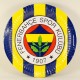 Fenerbahçe Temalı Sarı Lacivert Lisanslı Parti Tabağı 8 Adet