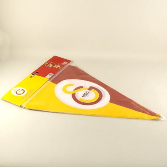Galatasaray Temalı Sarı Kırmızı Lisanslı Parti Flaması