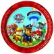 Paw Patrol Lisanslı Kağıt Tabak Parti Malzemeleri 8 Adet