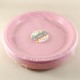 Pembe Renkli Plastik Tabak 25 Adet