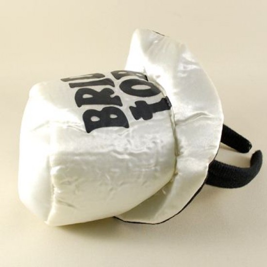 Bride To Be Beyaz Şapka Şeklinde Taç