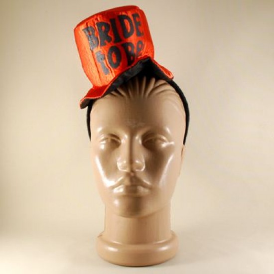 Bride To Be Kırmızı Şapka Şeklinde Taç