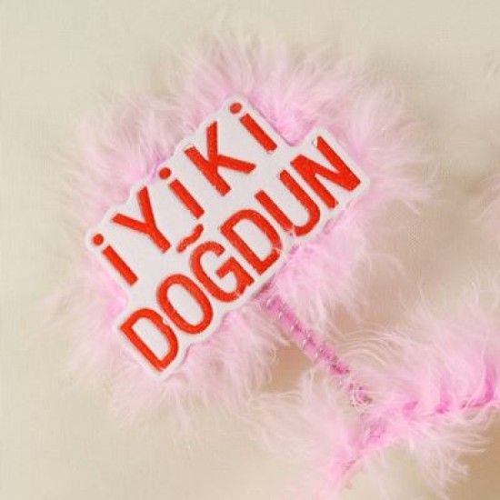 İyiki Doğdun Pembe Taç