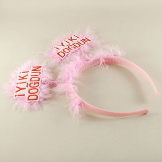 İyiki Doğdun Pembe Taç